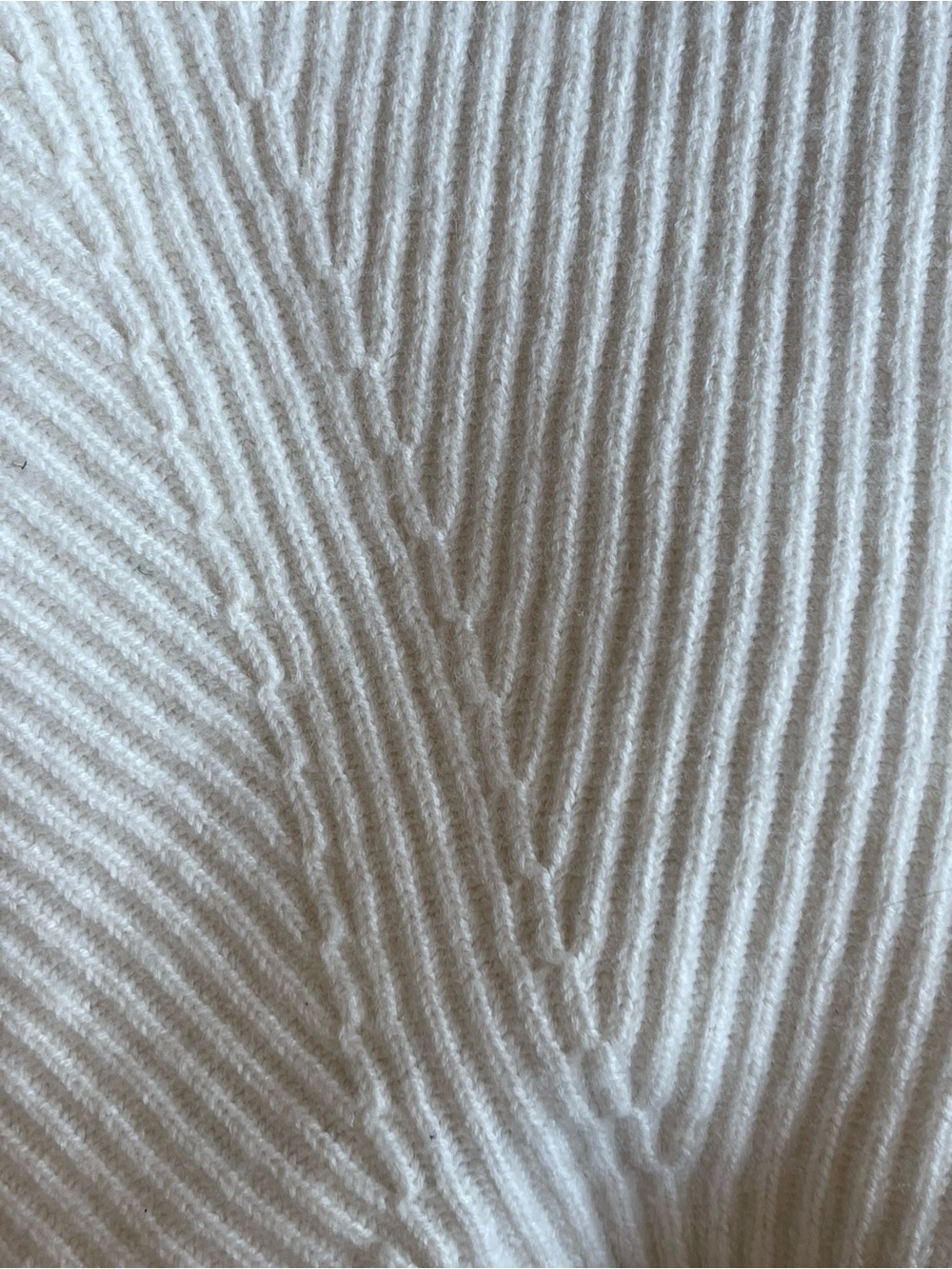 Aritzia WOOL LINEN Chalmers Sweater Heather Birch Ribbed Knit Mockneck Babaton M - Picture 9 of 16